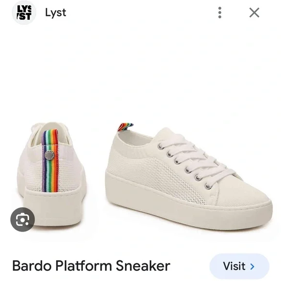 Steve Madden white sneakers - Picture 2 of 5